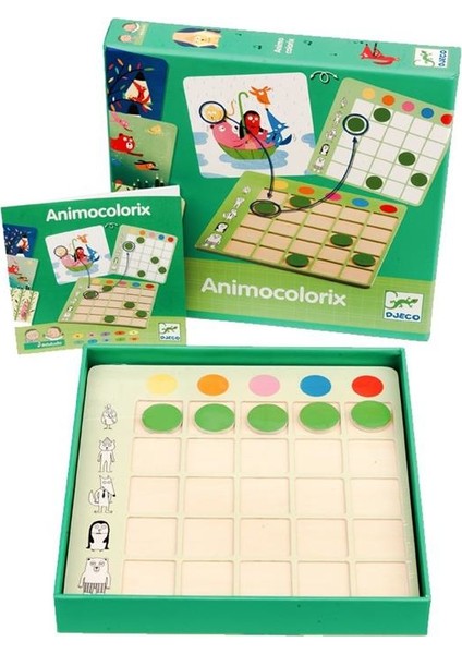 Animocolorix -Dikkat Geliştirme ve Renk Eşleştirme&öğretme Oyunu 3+ Yaş