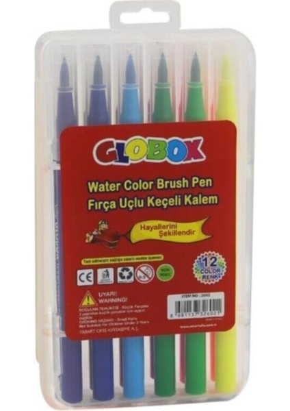 Fırça Uçlu Keçeli Kalem