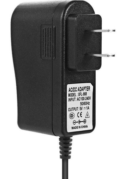 Adaptör 100-240V Ac 50/60 Hz 0.3A 5V Dc 2A Ac/dc Adaptör XFL-668