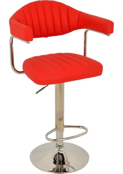 Boombar Bar Sandalyesi Kırmızı
