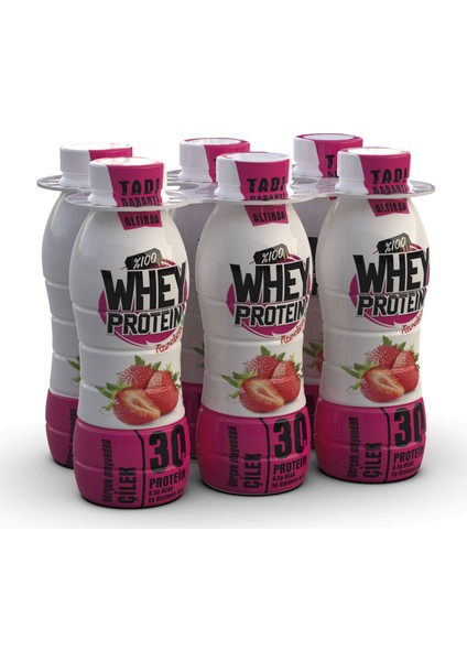 Çilekli Whey Protein 6'lı 30 gr
