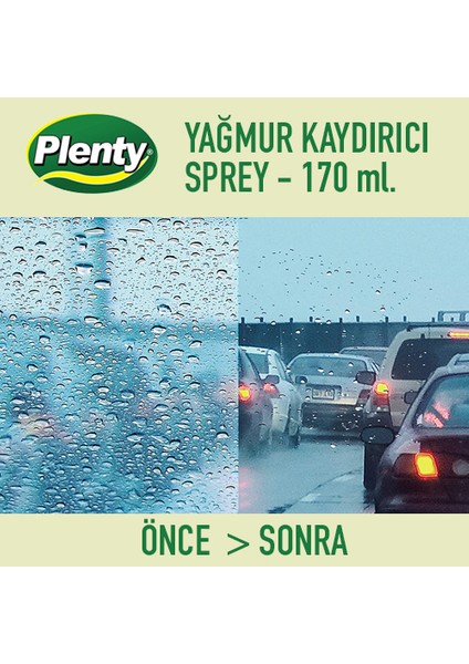 Yağmur Kaydırıcı Sprey 170 Ml