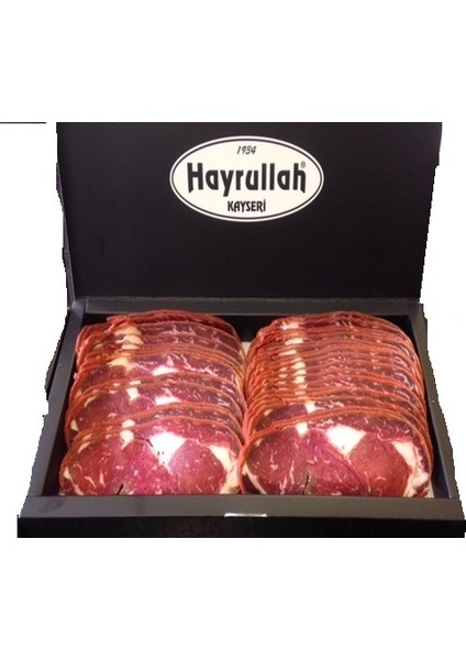 Pastırmacı Hayrullah Çemensiz Tütünlük Pastırma 250 gr