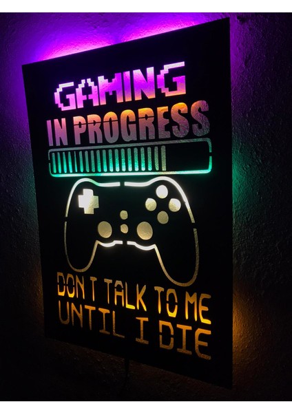 Gaming In Progress Işıklı Tablo modelleri