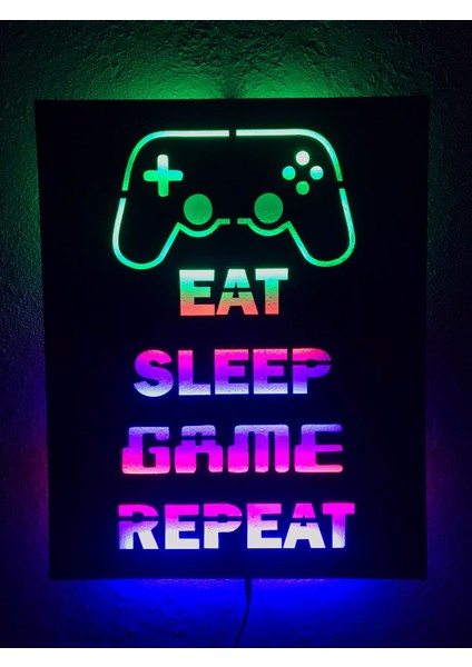 Gamer Işıklı Tablo