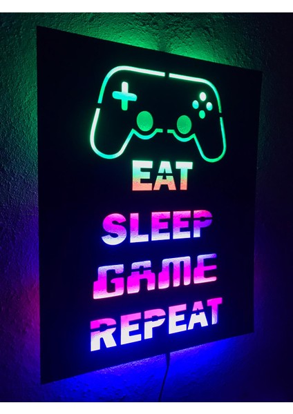 Gamer Işıklı Tablo