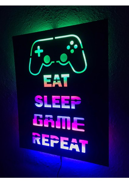 Gamer Işıklı Tablo