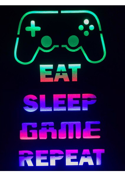 Gamer Işıklı Tablo