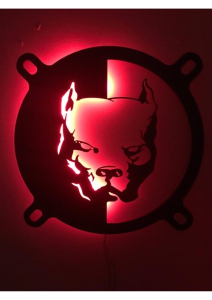 Pitbull LED Işıklı Tablo