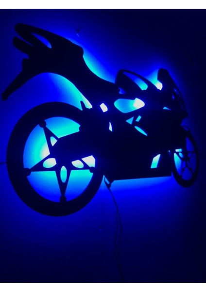 Motorsiklet Işıklı Tablo
