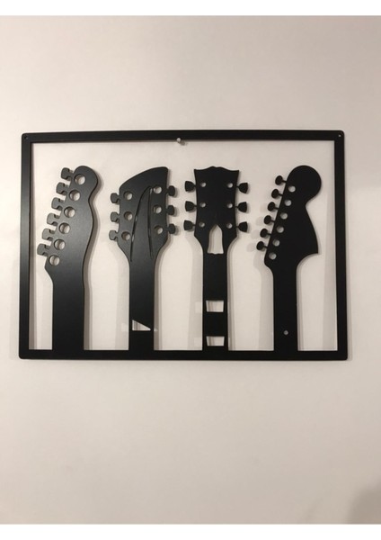 Gitarlar LED Işıklı Tablo