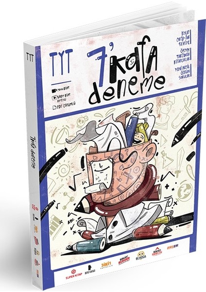 Süper Kitap Yayınları TYT  7 Kafa Deneme