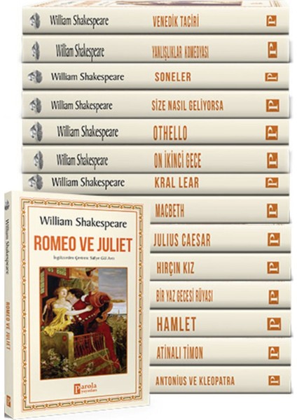 Venedik Taciri - Soneler - Kral Lear - Othello - William Shakespeare