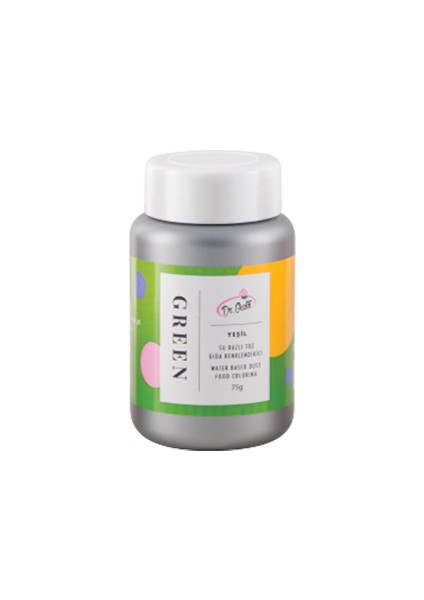 Gıda Boyası Su Bazlı Toz Yeşil 75 gr