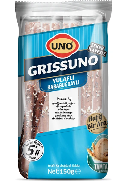 Uno Grissuno Yulaflı Karabuğdaylı 150 gr