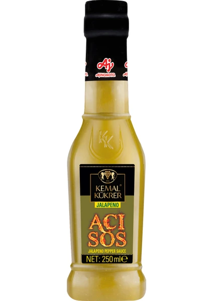 Kemal Kükrer Jalapeno Acı Sos  250 ml