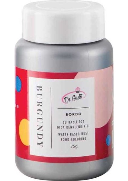 Su Bazlı Bordo Boya 75 gr