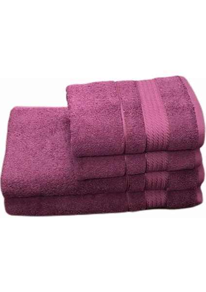 Banyo Hamam Seti Trendy Mürdüm