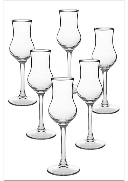 Grappa 6'lı Kahve Yanı Bardağı