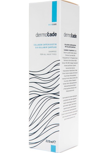 Collagen Caffein Biotin Sık Kullanım Şampuanı 220 ml