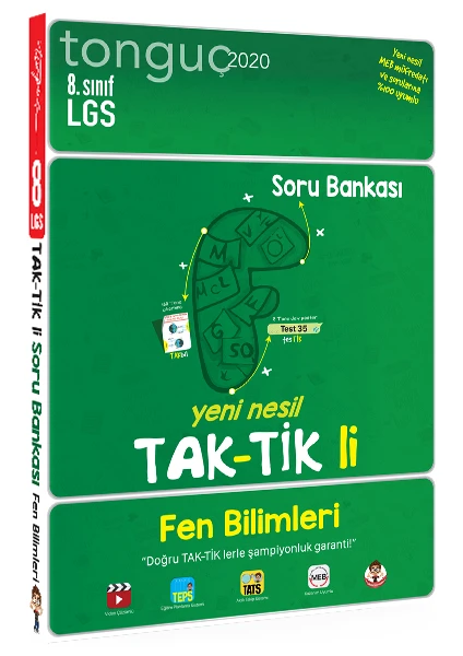 Tonguç Akademi Yayınları 8. Sınıf LGS Taktikli Fen Bilimleri