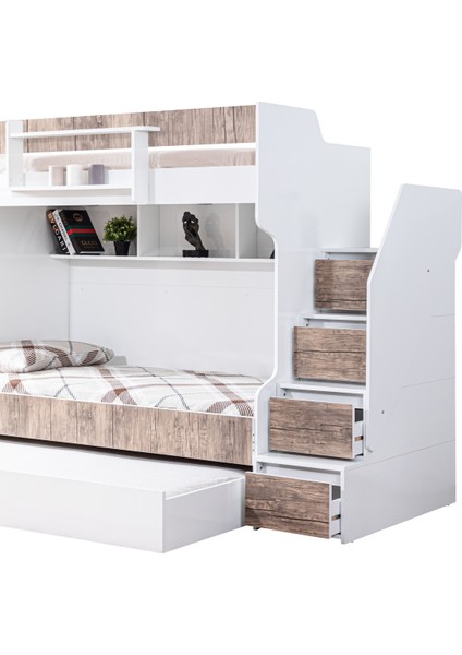 Ranza, Cesur 3lü Yavrulu Ranza, Ceviz + 3 Adet Comfort Yatak modelleri