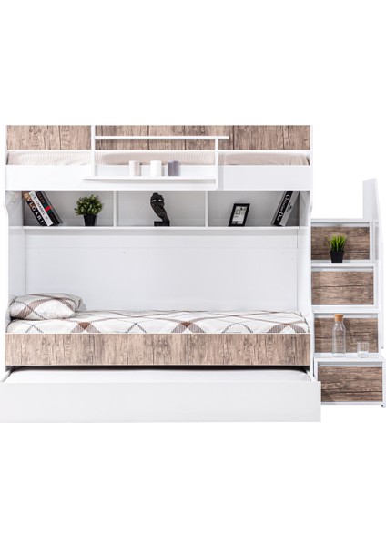 Ranza, Cesur 3lü Yavrulu Ranza, Ceviz + 3 Adet Comfort Yatak fırsatları