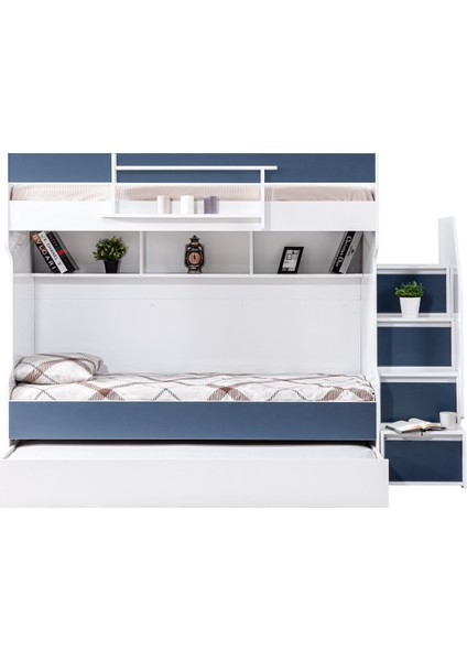 Ranza, Cesur 3lü Yavrulu Ranza, Mavi + 3 Adet Comfort Yatak fırsatları