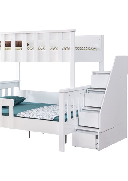 Ranza, MDF Profil Deluxe Ayrılabilir Ranza + 2 Adet Comfort Yatak