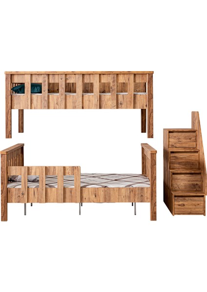 Ranza, MDF Profil Deluxe Ayrılabilir Ranza + 2 Adet Comfort Yatak fırsatları