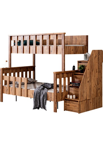 Ranza, MDF Profil Deluxe Ayrılabilir Ranza + 2 Adet Comfort Yatak indirimleri