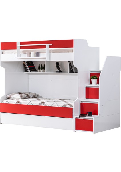 Ranza, Cesur 3lü Yavrulu Ranza, Kırmızı + 3 Adet Comfort Yatak modelleri