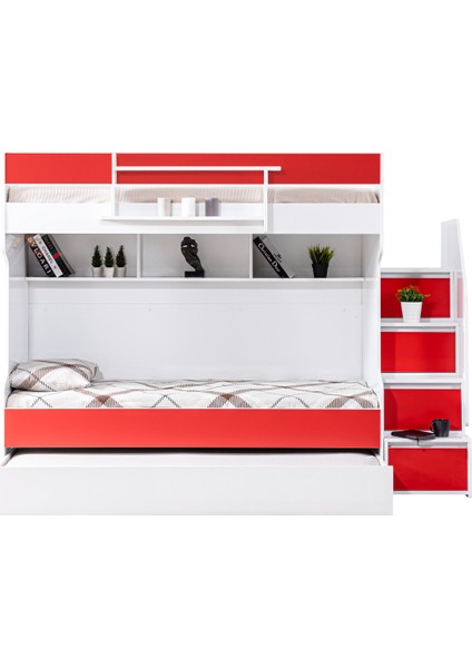 Ranza, Cesur 3lü Yavrulu Ranza, Kırmızı + 3 Adet Comfort Yatak fırsatları