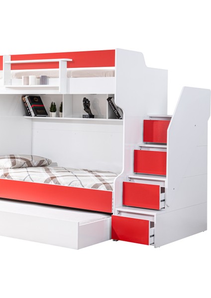 Ranza, Cesur 3lü Yavrulu Ranza, Kırmızı + 3 Adet Comfort Yatak indirimleri