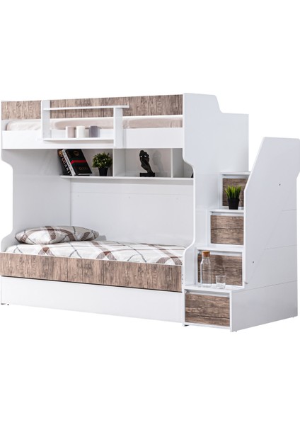 Ranza, Cesur 3lü Yavrulu Ranza, Ceviz + 2 Adet Comfort Yaylı Yatak indirimleri
