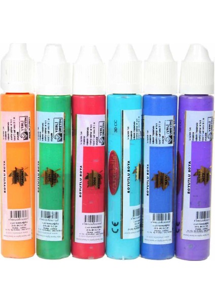 ABSBO001 Boyutlu Opak Boya 6'lı fiyatları