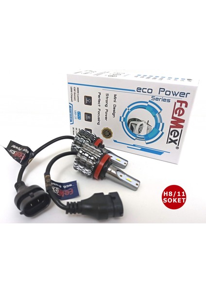 Toyota Avensis (2009-2015) LED Xenon Sis Far Ampulu Femex Ecopower H16