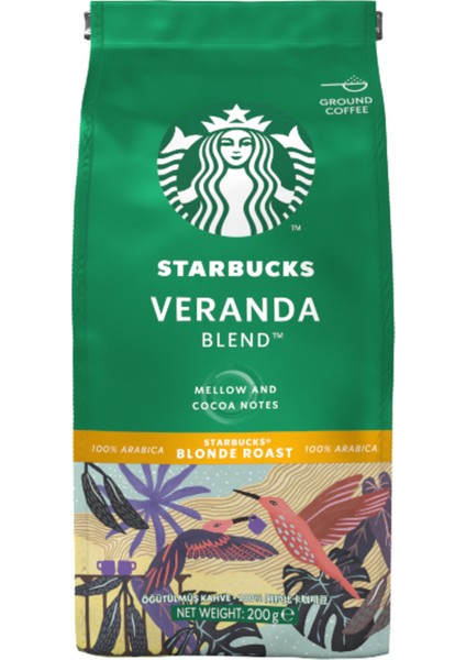 Veranda Blend Öğütülmüş Kahve 200 gr