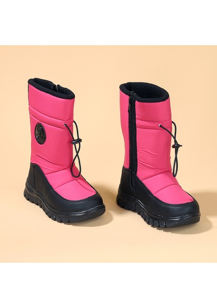 Nuh Fermuarlı Kız Çocuk Kar Botu Ayakkabı modelleri