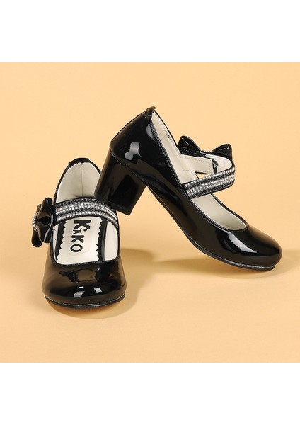Kiko 752 Rugan Günlük Kız Çocuk 4 cm Topuk Babet Ayakkabı fiyatları