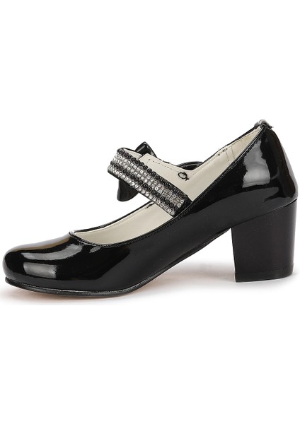 Kiko 752 Rugan Günlük Kız Çocuk 4 cm Topuk Babet Ayakkabı indirimleri