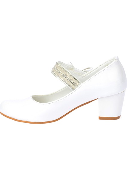 Kiko 752 Rugan Günlük Kız Çocuk 4 cm Topuk Babet Ayakkabı modelleri