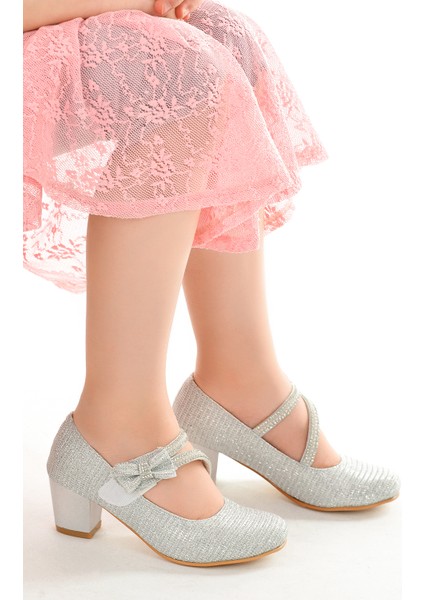 Kiko 750 Çupra Günlük Kız Çocuk 4 cm Topuk Babet Ayakkabı