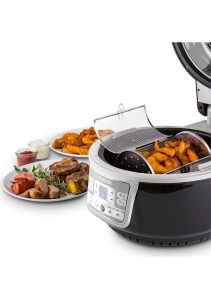 Vitair Turbo Airfryer 1400 W Fritöz - Siyah