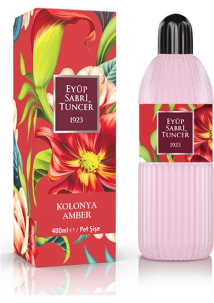Amber 400 ml Pet Şişe Kolonya 68°