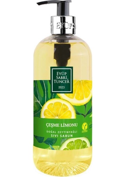 Çeşme Limonu Doğal Zeytinyağlı Sıvı Sabun 500 ml