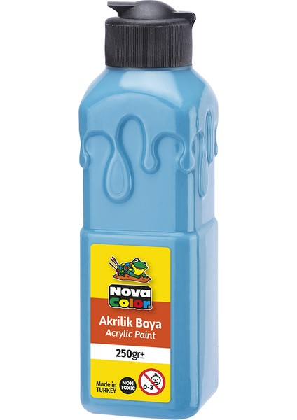 NC-3025 Akrilik Boya Turkuaz 250 gr
