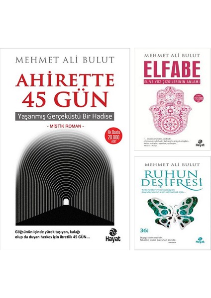 Elfabe - Ahirette 45 Gün - Ruhun Deşifresi - 3 Kitap Set - Ruhun Deşifresi