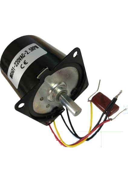 Kuluçka Çevirme Motoru (2,5rpm 45KGCM 220VAC)
