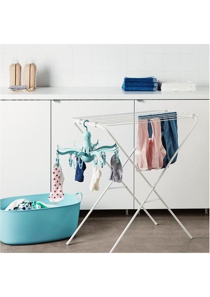 Çamaşır Kurutma Askılığı Turkuaz fiyatları